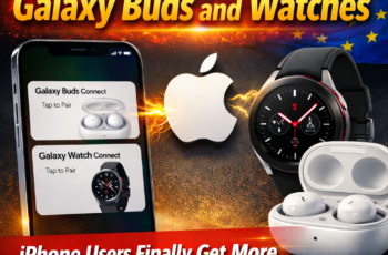Apple Can Now Easily Connect to Galaxy Buds and Watches